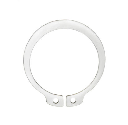 Carbon Steel 65Mn Dacromet Retaining Rings For Shafts DIN471 Normal Type