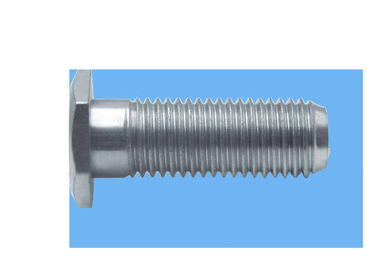 Carbon Steel Thin Hexagon Head Bolt Full / Half Threaded Galvanization M10*13 M8*20