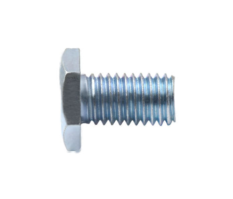 Carbon Steel Thin Hexagon Head Bolt Full / Half Threaded Galvanization M10*13 M8*20