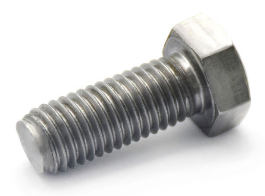 Full / Half Thread Plain Carbon Steel Hexagon Head Bolts With Fine Pitch DIN961 EN ISO8676